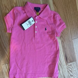 Polo by Ralph Lauren Kids Bright Pink Polo Shirt